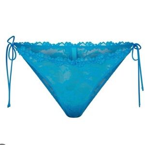 NWT | SKIMS | Stretch Lace Side Tie Bikini in Myokonos - Size 4X